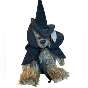 Ty Beanie Baby 'Esmerelda' 1993 'Attic Treasure Collection' Halloween Witch Bear